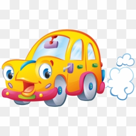 Car For Child Drawing, HD Png Download - yellow car png