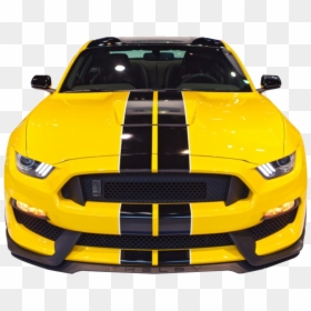 Yellow Ford Mustang Png Image - Happy Fathers Day Mechanic, Transparent Png - yellow car png