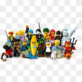 Lego Minifigures 16 Série, HD Png Download - lego dimensions png