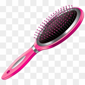 Hair Brush Clipart Png, Transparent Png - hair comb png