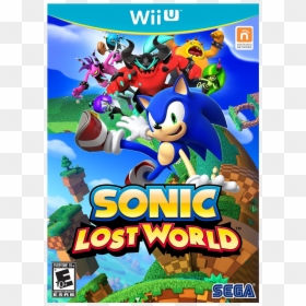Sonic Lost World Nintendo Wii U Ntsc - Sonic Lost World Wii U, HD Png Download - sonic lost world logo png