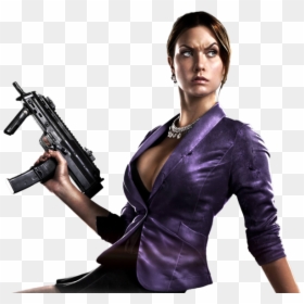 Ui Hud Inv Smg Gang - Saints Row Shaundi Png, Transparent Png - saints row 4 png