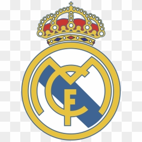 Real Madrid Club De Futbol Logo Png Transparent - Real Madrid Logo Transparent, Png Download - real crown png