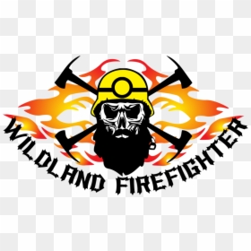 Wildland Firefighter Clip Art, HD Png Download - fire skull png