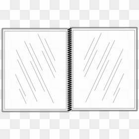 4 View All Clear Spiral Bound Menu Cover - Marking Tools, HD Png Download - spiral binding png