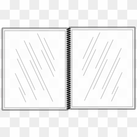 4 View All Clear Spiral Bound Menu Cover - Marking Tools, HD Png Download - spiral binding png