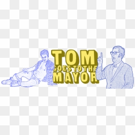 Tom Goes To The Mayor - Tom Goes To The Mayor Logo, HD Png Download - adult swim png
