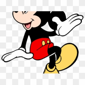 Mickey Mouse Clipart Captain - Cartoon, HD Png Download - mickey mouse hand png
