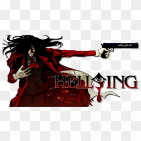 Alucard Hellsing Render, HD Png Download - hellsing png