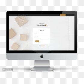 Imac 21 5, HD Png Download - the ups store logo png