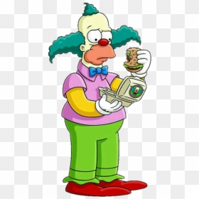 Krusty Thesimpsons Simpsons Ossimpsons Freetoedit - Krusty The Clown Png, Transparent Png - krusty krab png