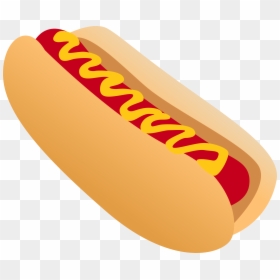 Hot Dog Vector Png, Transparent Png - hot dog vector png