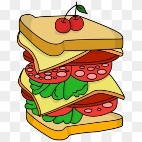 Sandwich Drawing, HD Png Download - hot dog vector png
