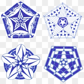 Triangle, HD Png Download - hand drawn stars png