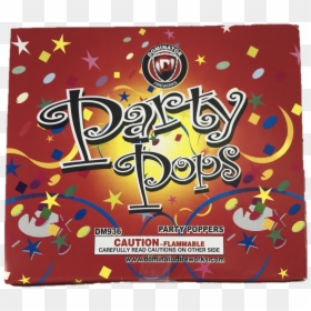 Dm936 Party Pops Closed - Illustration, HD Png Download - party poppers png