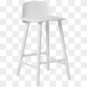 30036 Nerd Bar H65 White 1532592039 - Muuto Nerd Stool Grey, HD Png Download - bar stool png