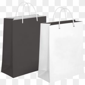 Paper Shopping Bag Png, Transparent Png - bags png