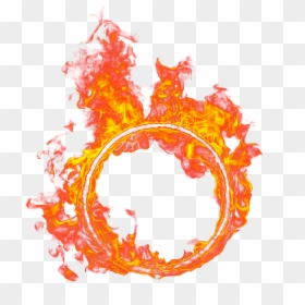 #fire #circle #new #effect #crown #art #flame #background - Transparent Circle Fire Png, Png Download - flame background png