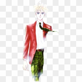 Haruka Tenou - Manga - Haruka And Michiru, HD Png Download - tuxedo mask png