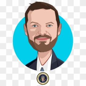 Main Caricature Of Joseph Grogan, Who Is Speaking At - President Of The United States, HD Png Download - george bush face png
