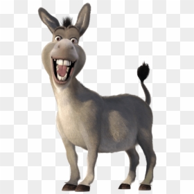 Shrek Funny Donkey - Donkey From Shrek Png, Transparent Png - shrek logo png