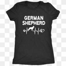 Heartbeat Silhouette Png - T Shirts For A Cause, Transparent Png - german shepherd silhouette png