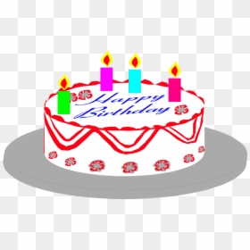 Transparent Birthday Cake Silhouette Png - Birthday Image With No Background, Png Download - birthday cake silhouette png