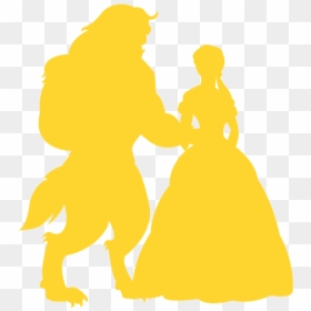 Illustration, HD Png Download - beauty and the beast silhouette png