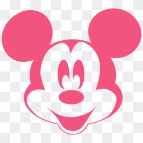 Easy Mickey Mouse Cross Stitch Pattern, HD Png Download - minnie mouse silhouette png