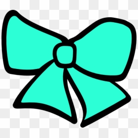 Birth Hair Bow Clip - Hair Bow Clipart, HD Png Download - cheerleader clipart png