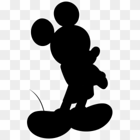 Clip Art Portable Network Graphics Image Mickey Mouse - Mickey Mouse Silhouette Transparent Background, HD Png Download - minnie mouse silhouette png