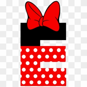 Alphabet Letters, Letter D, Minnie Mouse, Mickey E - Minnie Mouse Letter E, HD Png Download - minnie mouse red png