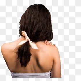 Transparent Back Of Girls Head Png, Png Download - woman back png