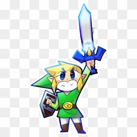 Cartoon, HD Png Download - wind waker link png