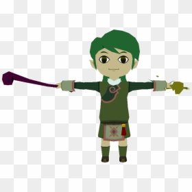 Wind Waker Randomizer Models, HD Png Download - wind waker link png