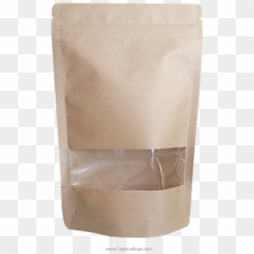 Kraft Stand Up Pouch, HD Png Download - brown paper bag png