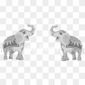 Elephant Logo Thai Tea, HD Png Download - white elephant png