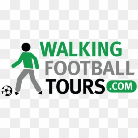 Walking Football Logo - Sign, HD Png Download - footbal png