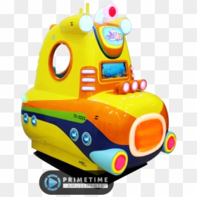 Seaway Submarine Interactive Kiddie Ride By Unis - Kiddie Rides Png, Transparent Png - yellow submarine png