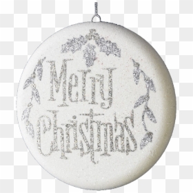Silver Christmas Ornament Png, Transparent Png - silver christmas ornament png