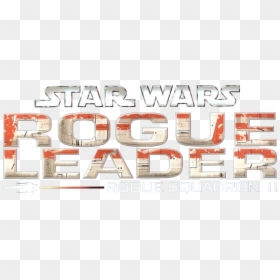 Transparent Rogue One Clipart - Star Wars Rogue Leader Rogue Squadron Ii Logo, HD Png Download - rogue one png