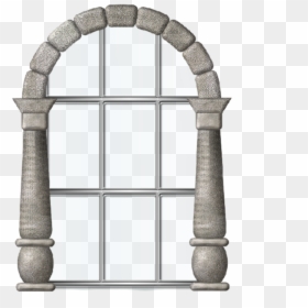 Castle Window Png, Transparent Png - arch window png