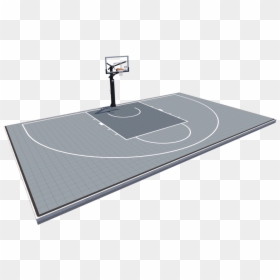 Fiba Basketball Half Court - Basketball Court, HD Png Download - basketball court lines png