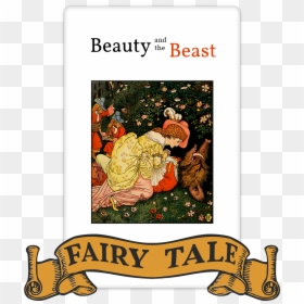 Beauty And The Beast Short Story/ Tale - Beauty And The Beast Written Book, HD Png Download - beauty and beast png