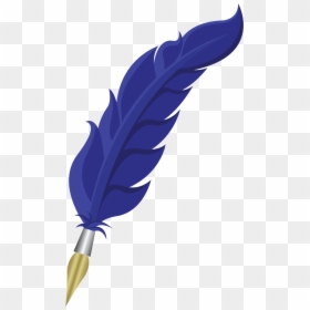 Dear Hubby, HD Png Download - blue feather png