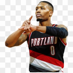 Damian Lillard Png Transparent Background - Damian Lillard Dame Time, Png Download - damian wayne png