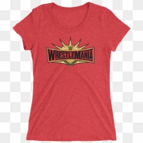 Wrestlemania 35 Logo Women"s Tri Blend T Shirt"  Class=, HD Png Download - wrestlemania png