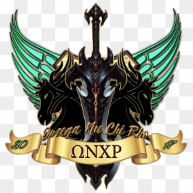 Group Image For Omega Nu Chi Rho - Caballos, HD Png Download - chi rho png
