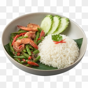 White Rice, HD Png Download - fried shrimp png