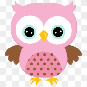 Owl Clipart Png, Transparent Png - pink owl png